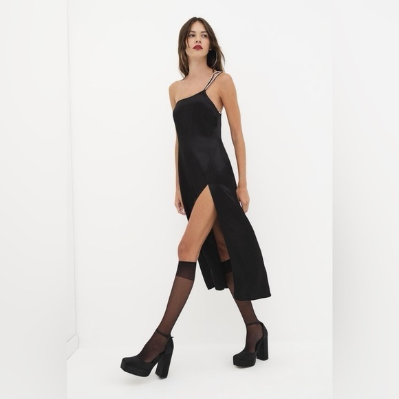 NWT For Love and Lemons Elora Midi Dress Sz Small - Picture 1 of 13